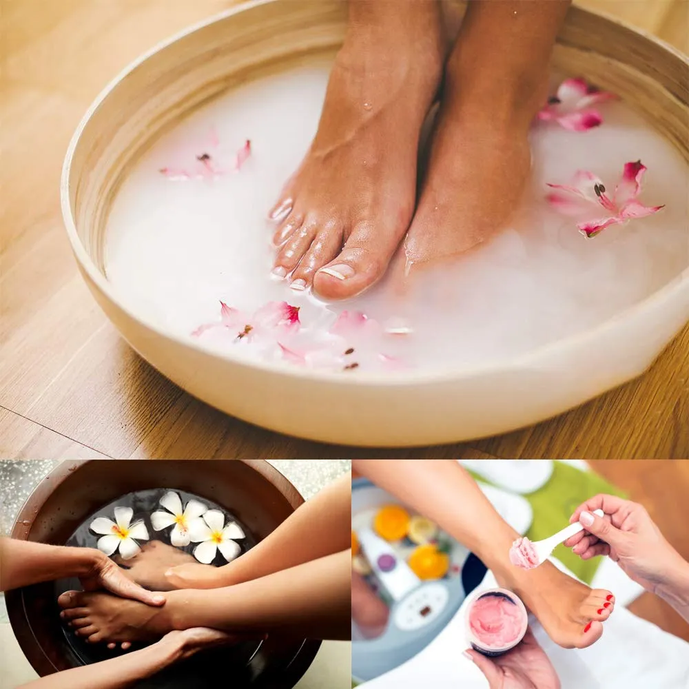 100pcs Clear Plastic Disposable Booties Paraffin Bath Liners for Foot Pedicure Hot Spa Wax Treatment Foot Covers Bags 100pcs Foot Cover