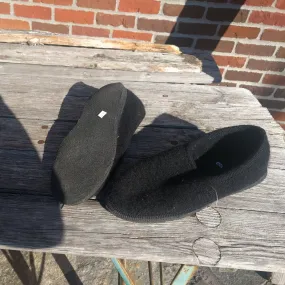 502 Biolana Boiled Wool Slippers  with  Leather Sole size 46