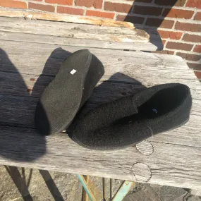8602 Biolana Boiled Wool Slippers  with Latex covered Sole House Shoes
