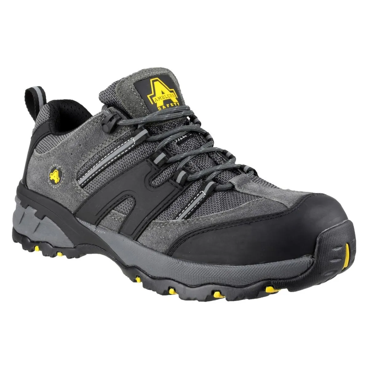 Amblers Safety FS188N Lightweight Lace up Safety Trainer Grey