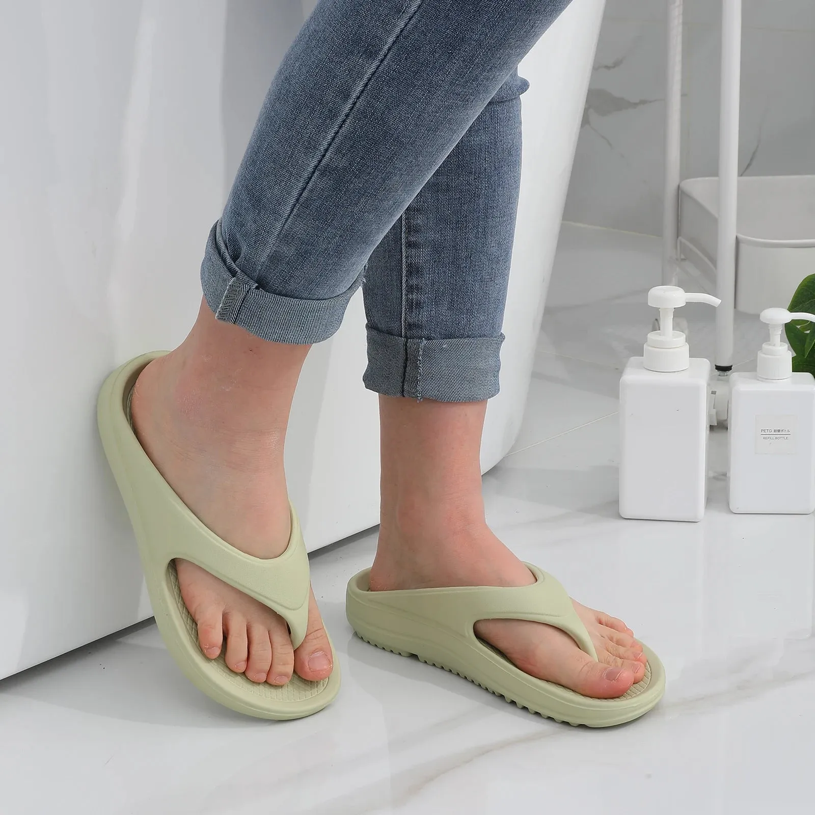 Arch Support Flip Flops