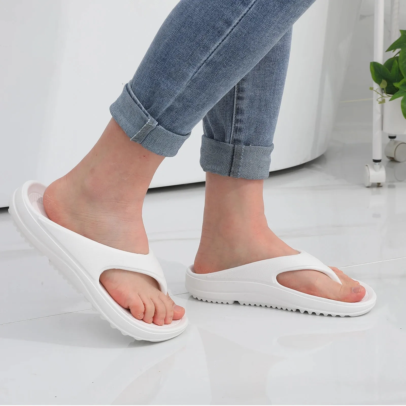 Arch Support Flip Flops