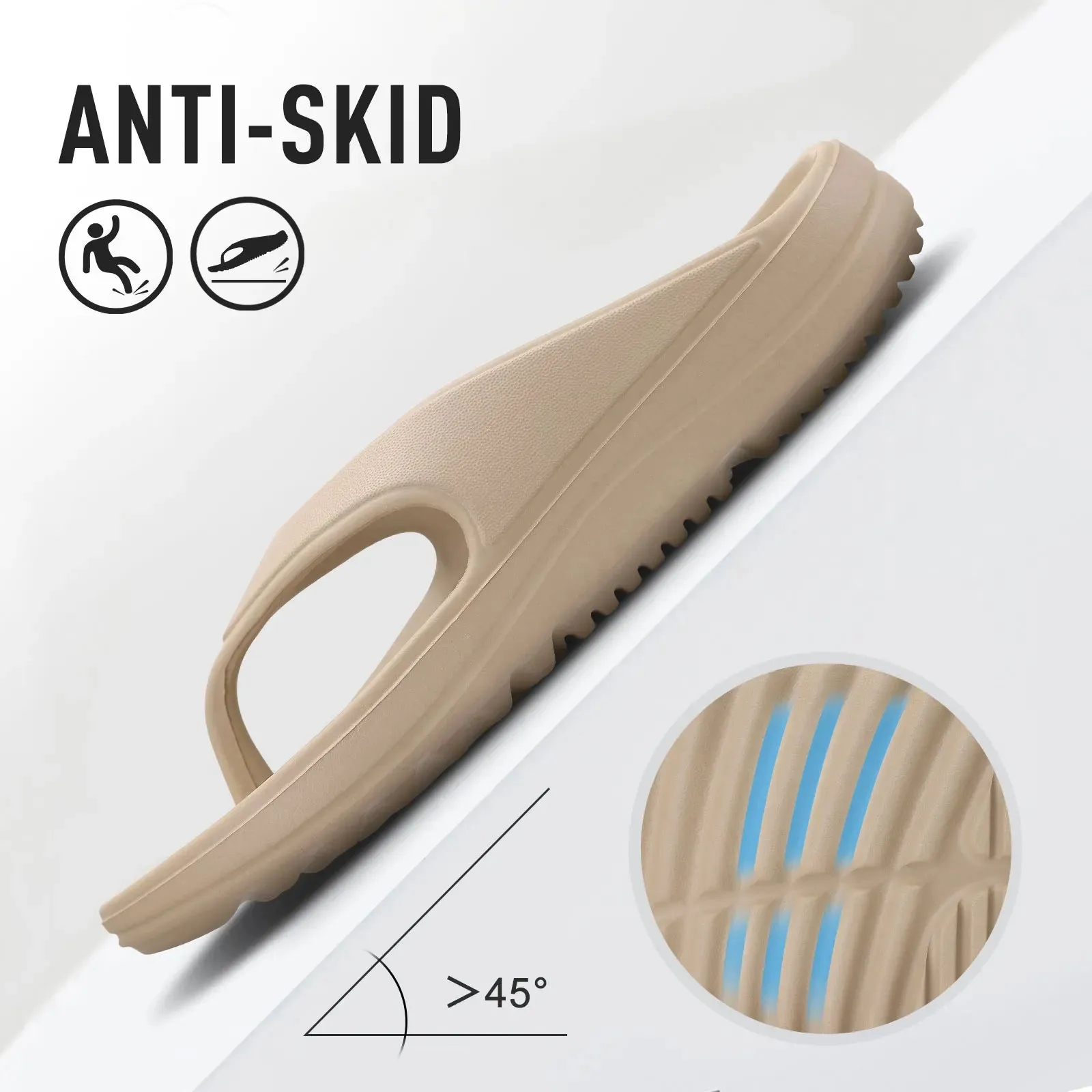 Arch Support Flip Flops