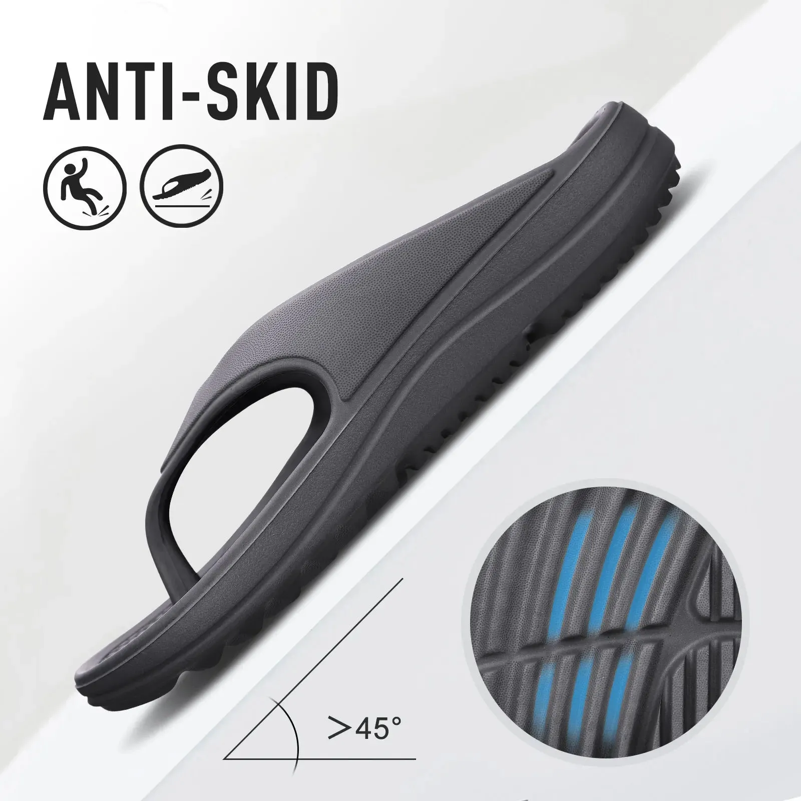 Arch Support Flip Flops