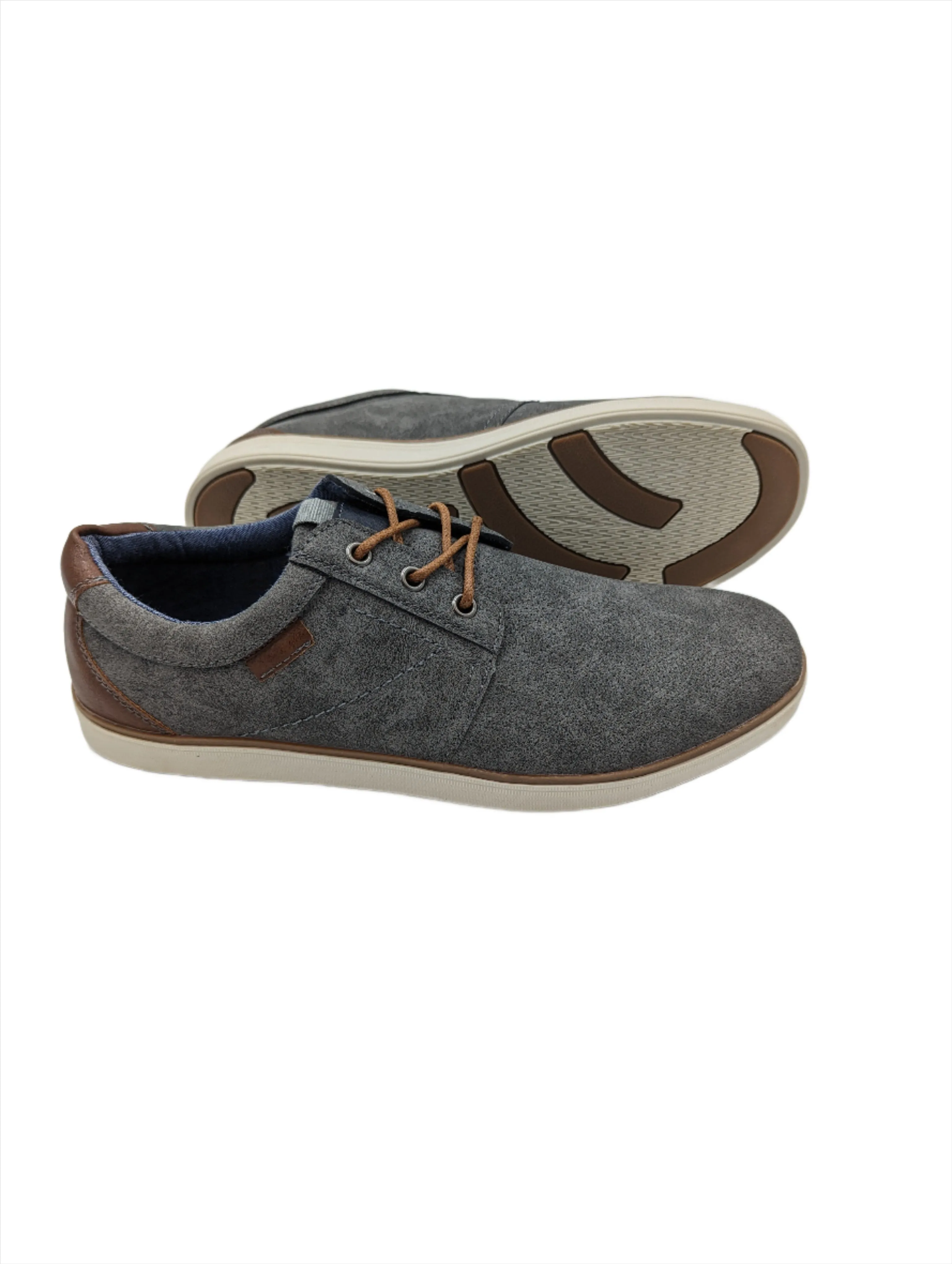 Arno Grey Lace Up Shoe