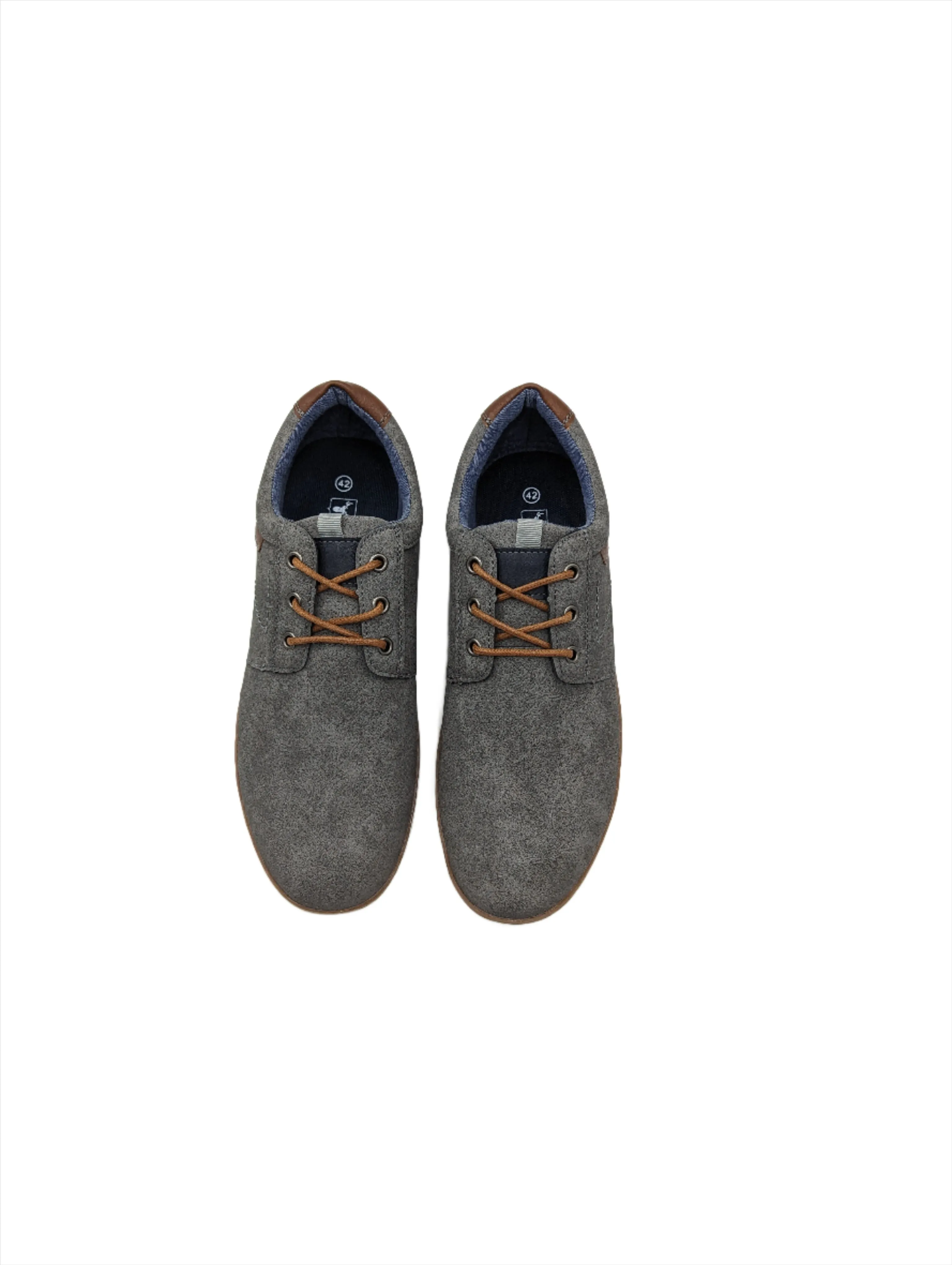 Arno Grey Lace Up Shoe
