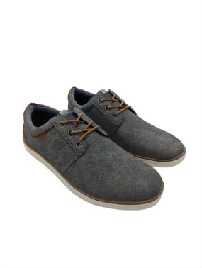 Arno Grey Lace Up Shoe