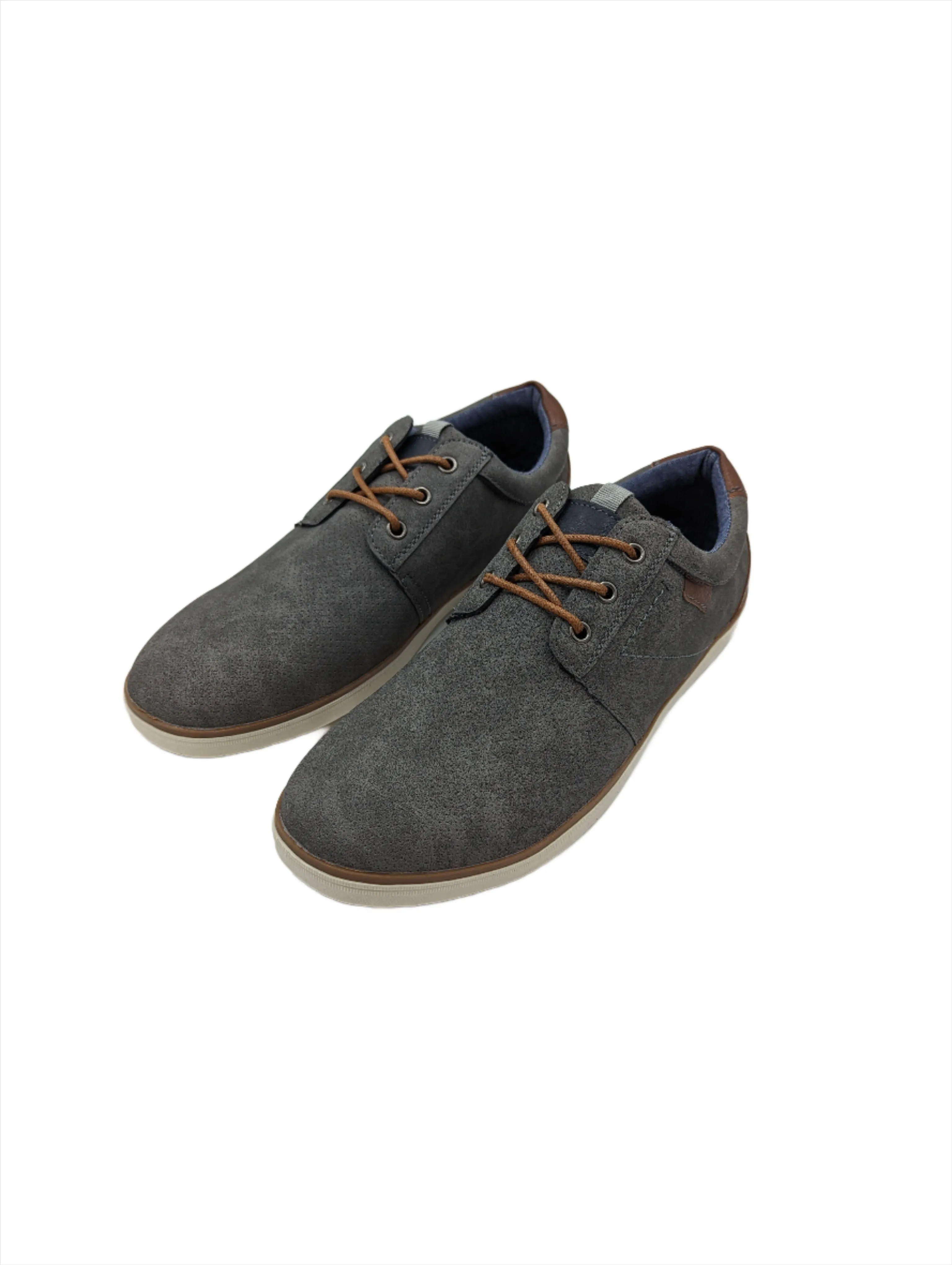 Arno Grey Lace Up Shoe