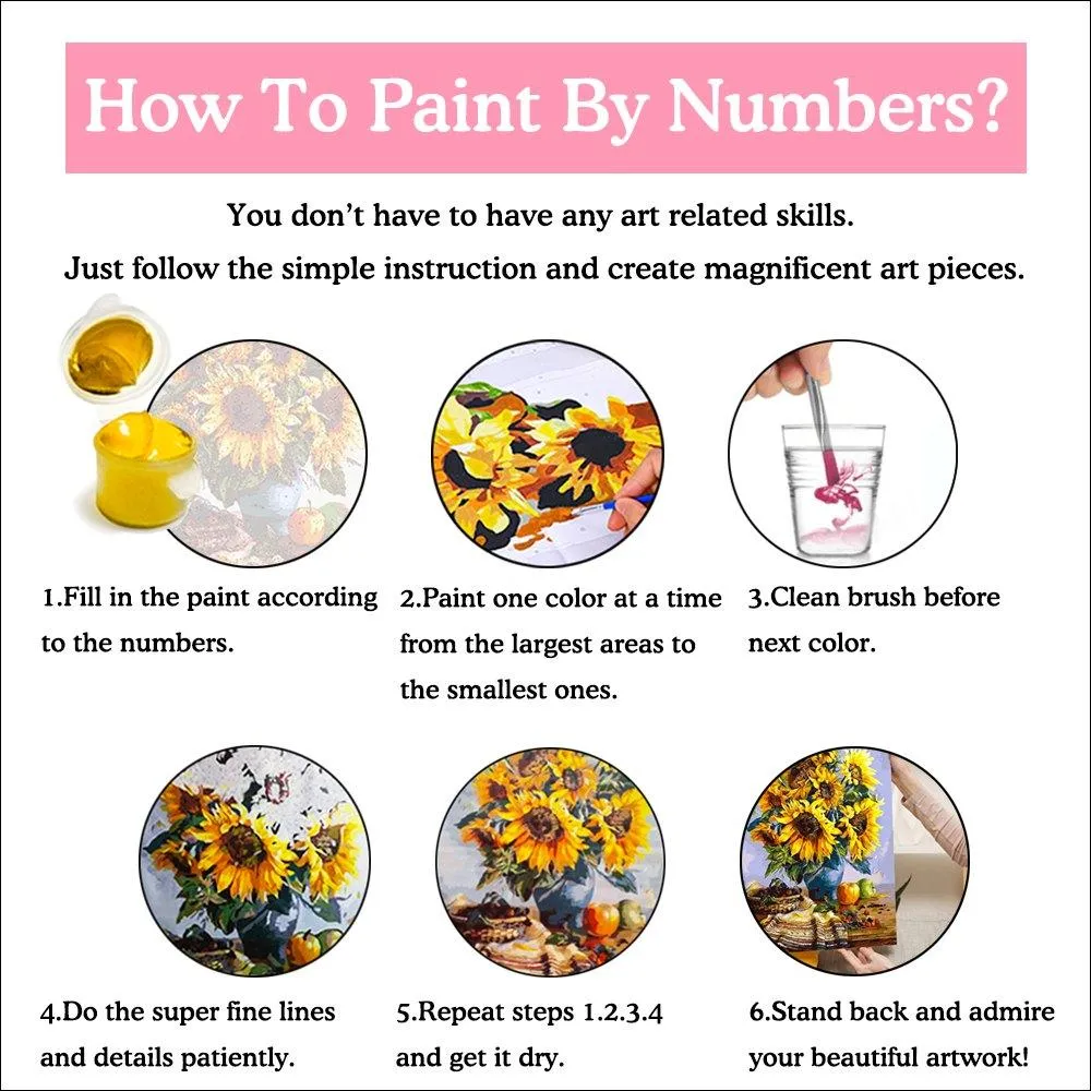 Ballerina with Ballet Shoes | Paint By Numbers