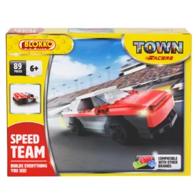 Blokko Town Racers Speed Team 89 pcs