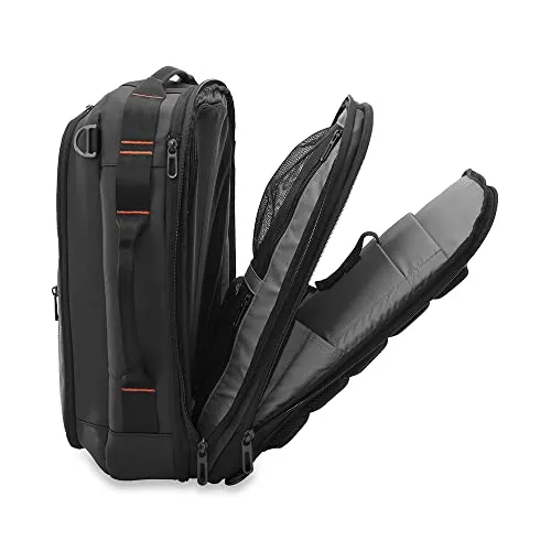 Briggs & Riley ZDX Convertible Backpack Duffel Carry-on, Black, Medium