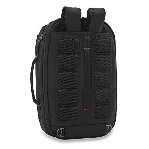 Briggs & Riley ZDX Convertible Backpack Duffel Carry-on, Black, Medium