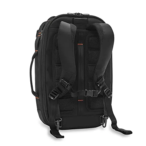 Briggs & Riley ZDX Convertible Backpack Duffel Carry-on, Black, Medium