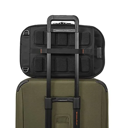 Briggs & Riley ZDX Convertible Backpack Duffel Carry-on, Black, Medium