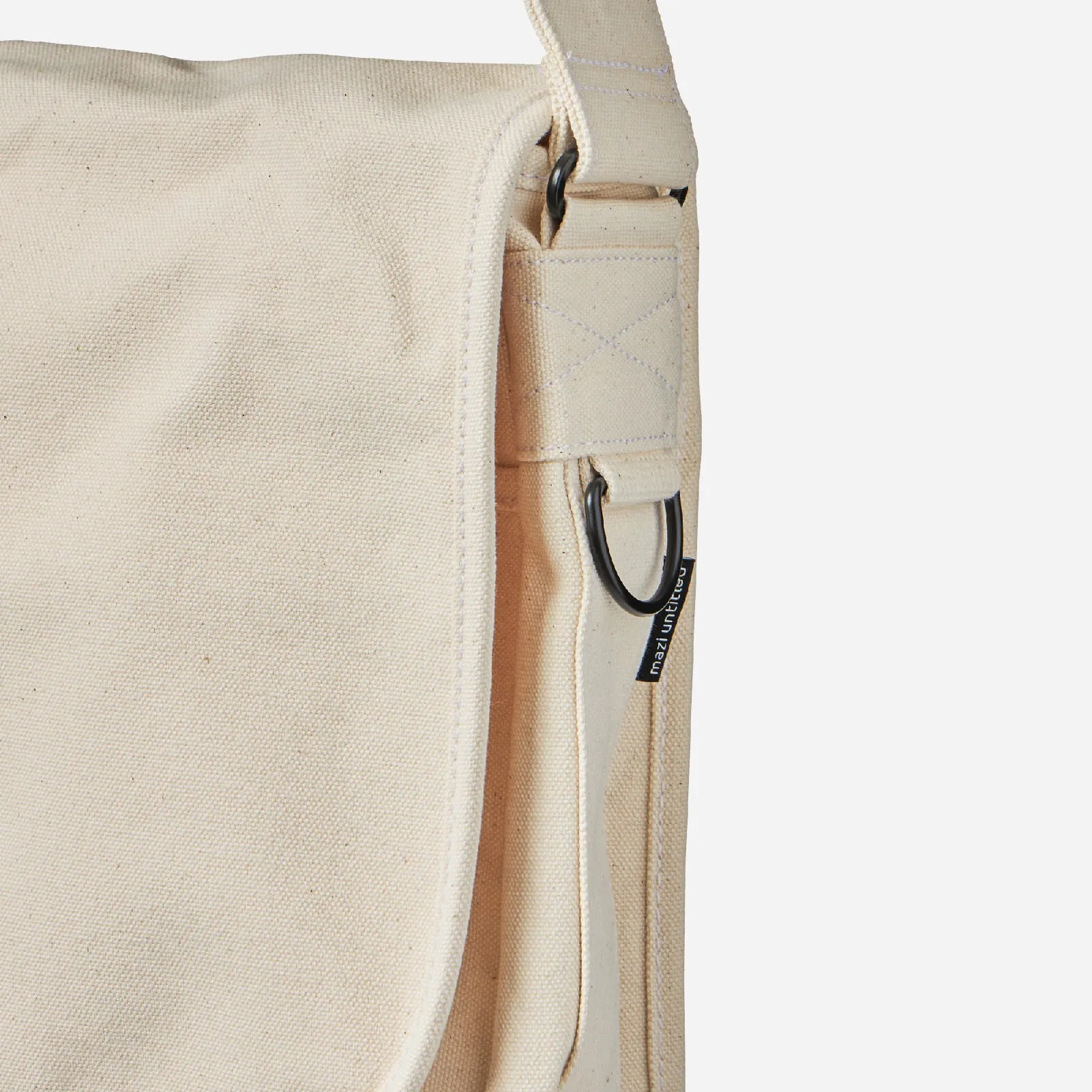 CANVAS RUNNERS BAG - ECRU