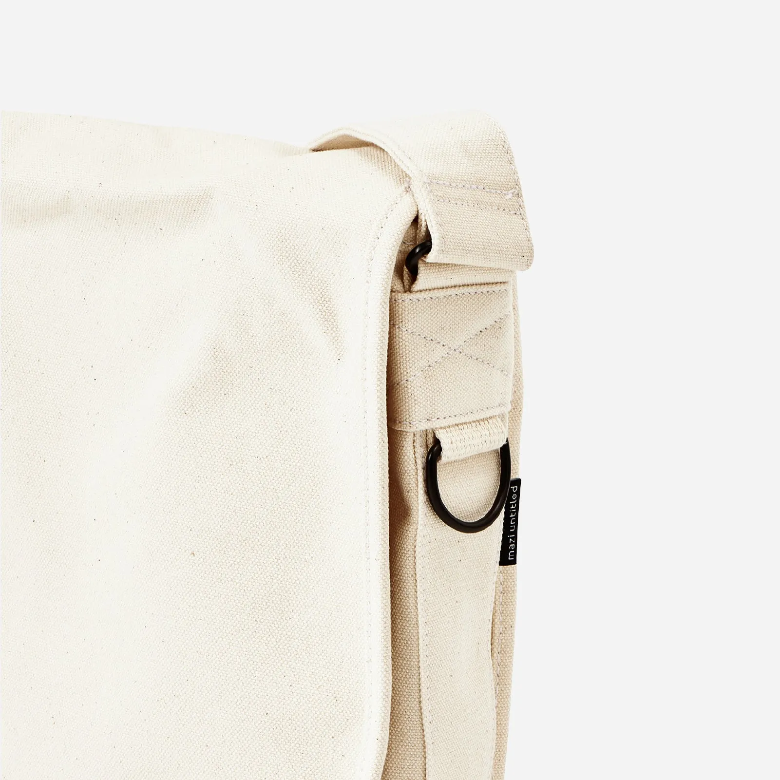 CANVAS RUNNERS BAG - ECRU