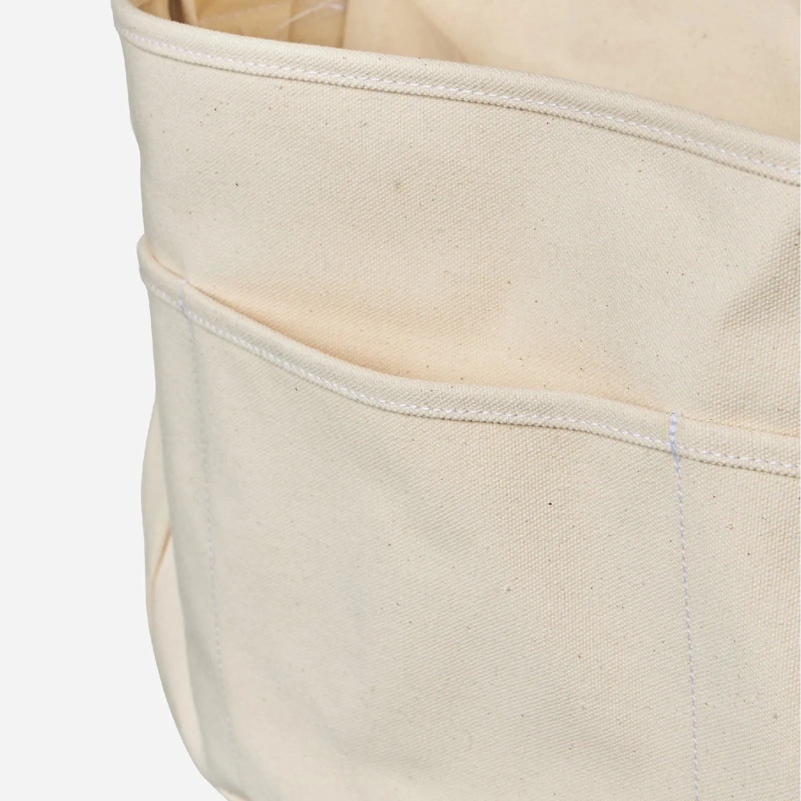 CANVAS RUNNERS BAG - ECRU