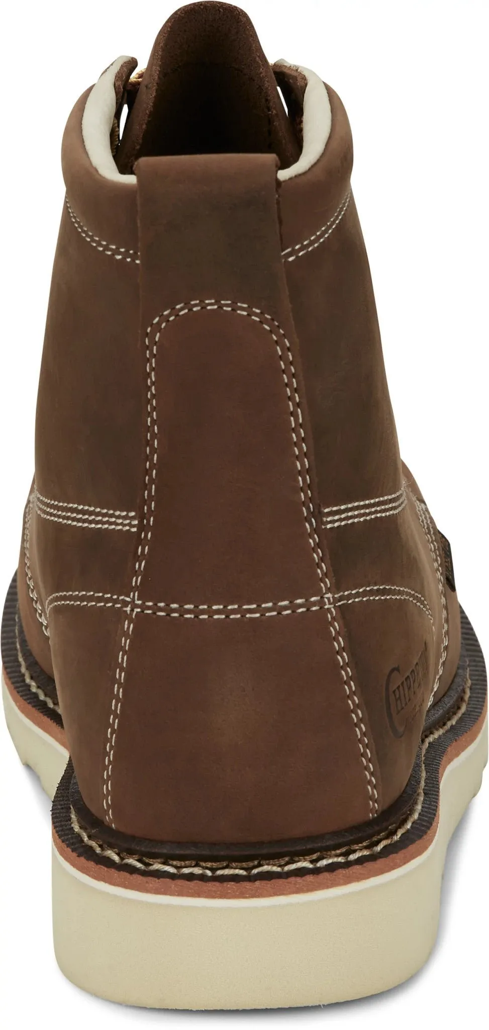 Chippewa Men's Edge Walker 6" Steel Toe Lace Up Wedge Work Boot