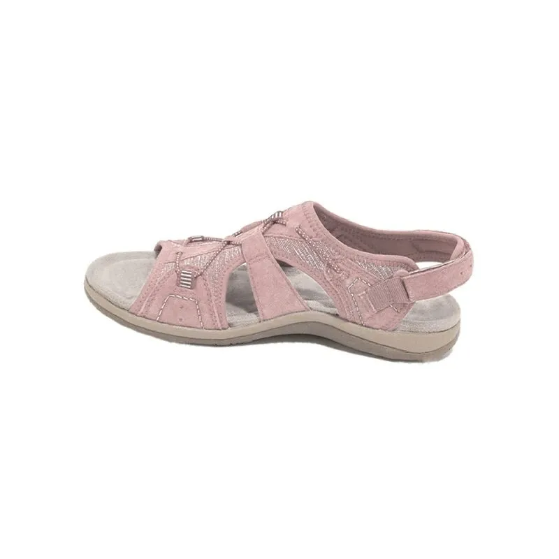 Comfortable low beach sandals - style &amp; support