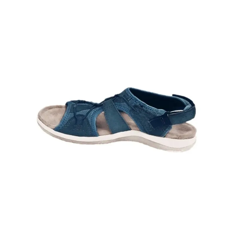 Comfortable low beach sandals - style &amp; support