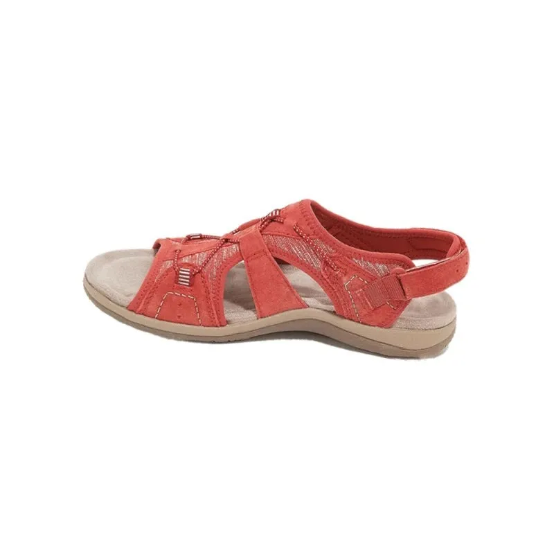 Comfortable low beach sandals - style &amp; support