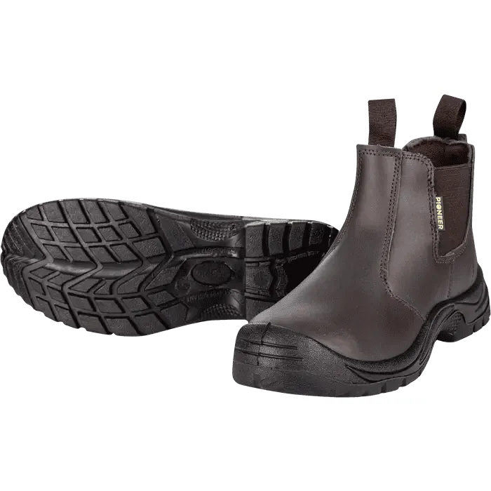 Commander Chelsea brown 200J steel toe cap safety boots