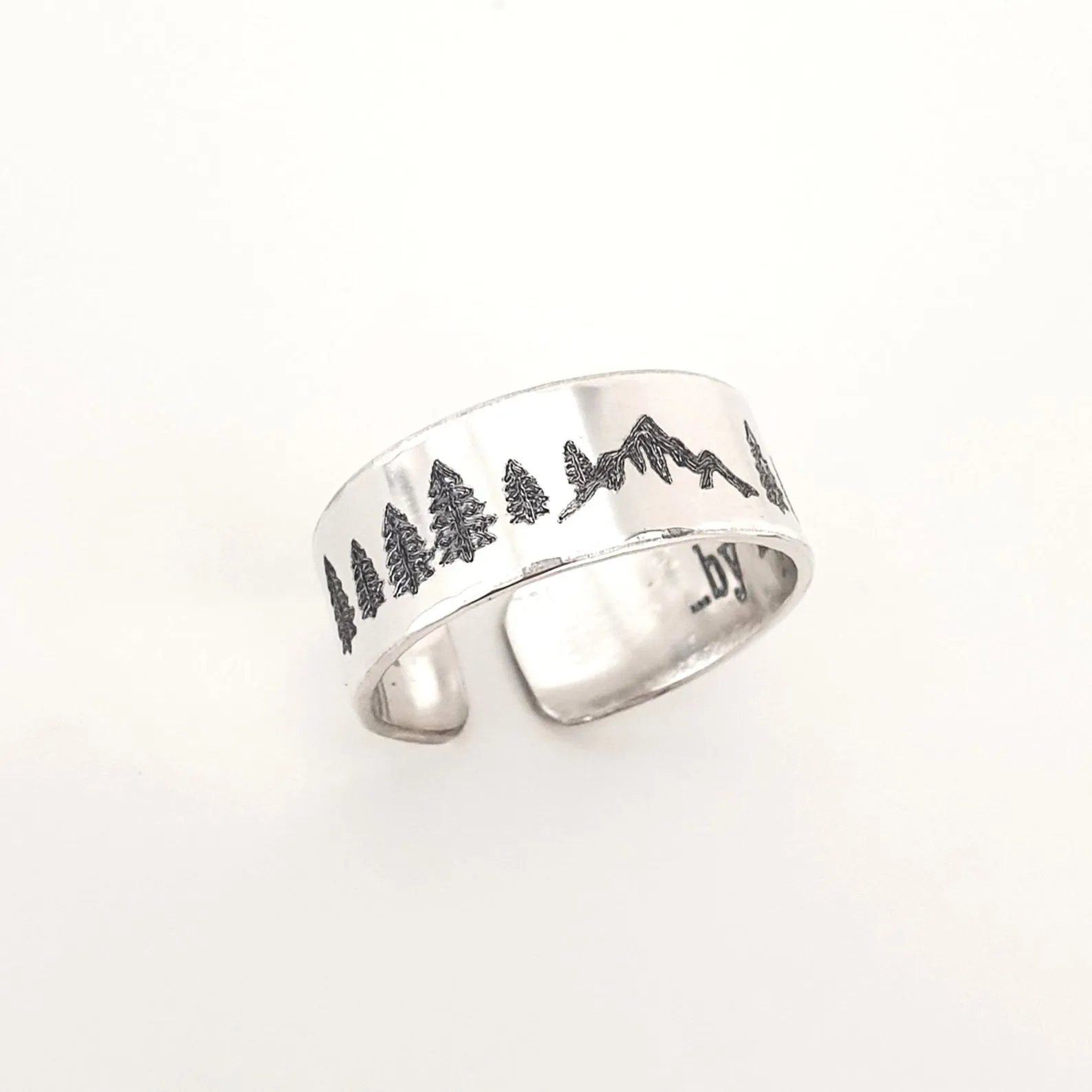Custom Mountain Ring - Wanderer Ring