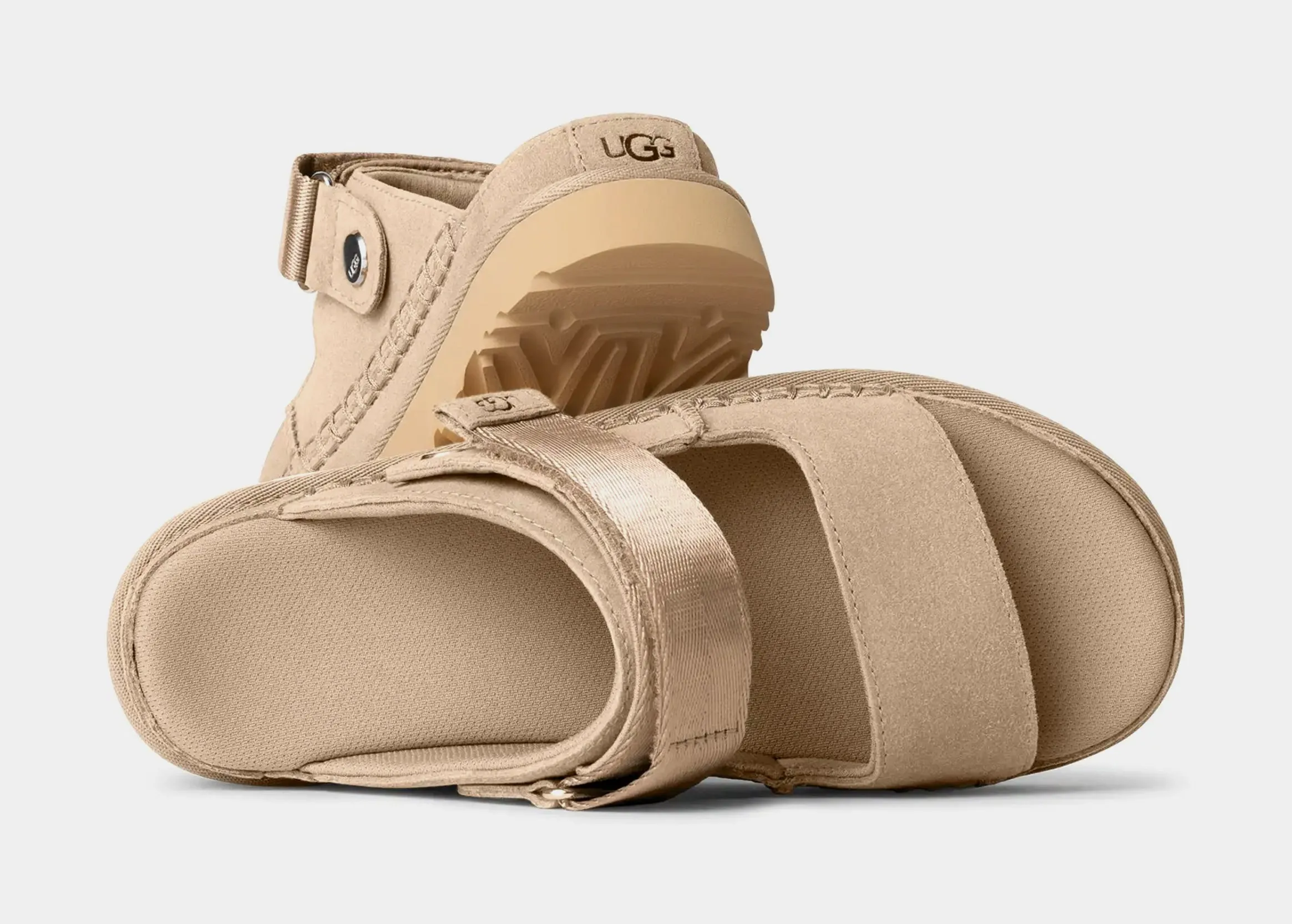 Goldenstar Glide Womens Sandals (Beige)