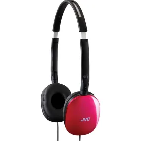 HA-S160P “FLATS” Foldable Headphones, Pink