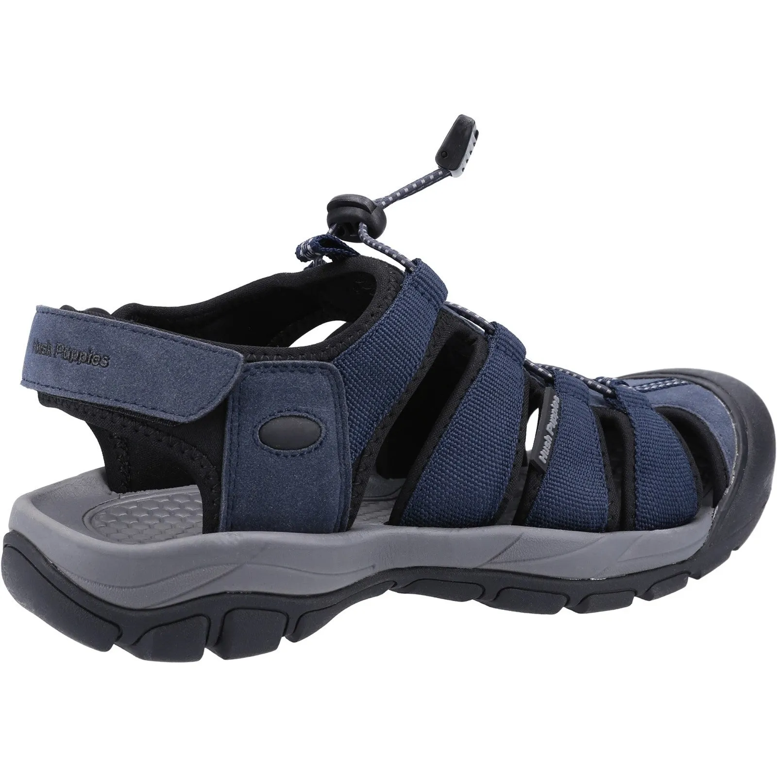 Hush Puppies Peru Mens Navy Touch Fastening Sandals