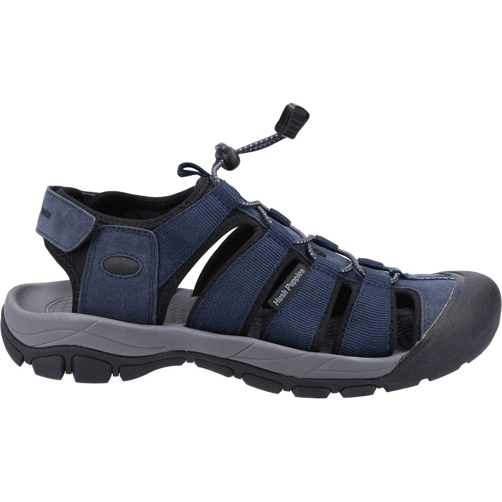 Hush Puppies Peru Mens Navy Touch Fastening Sandals