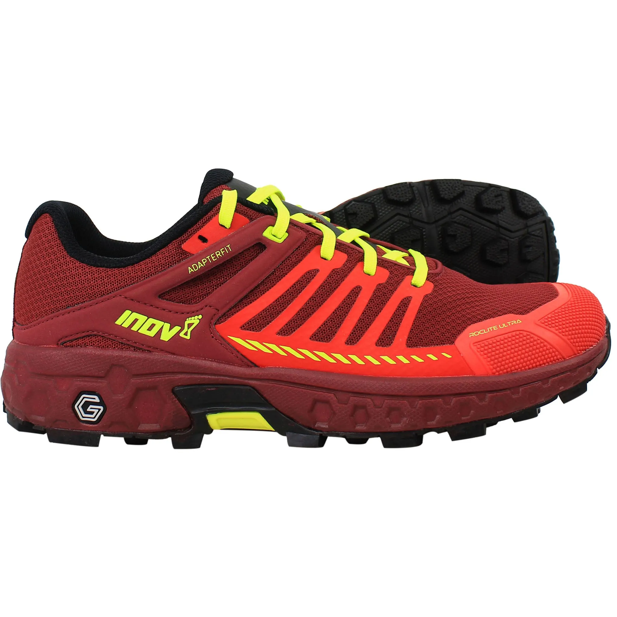 Inov-8 Roclite Ultra G 320 Mens Red Running Shoes
