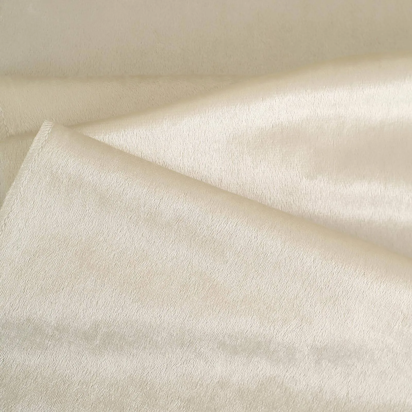 Ivory Premium Velvet Satin Table Runner