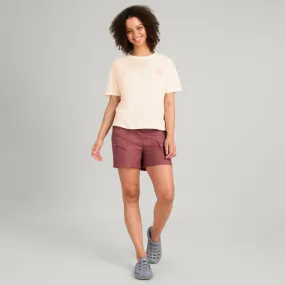Kathmandu Sunrise Flower Women's Organic Cotton T-shirt