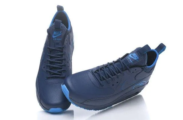 Max 90 Mid NS GPX Navy Blue Men's Running Shoes