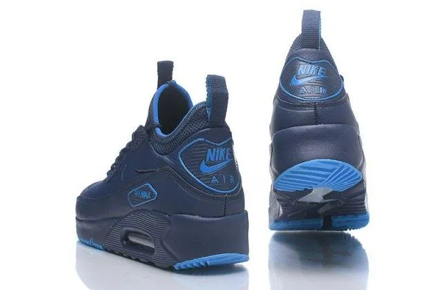 Max 90 Mid NS GPX Navy Blue Men's Running Shoes