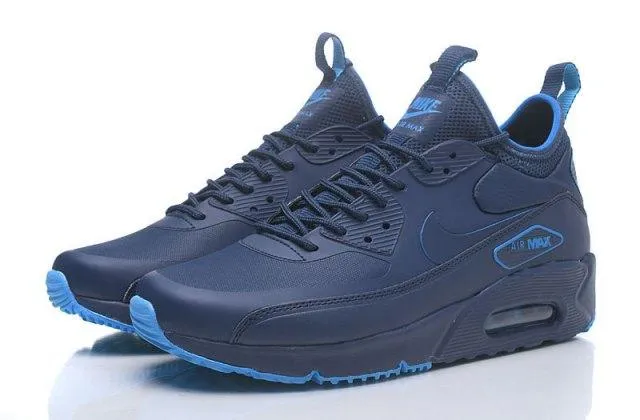 Max 90 Mid NS GPX Navy Blue Men's Running Shoes