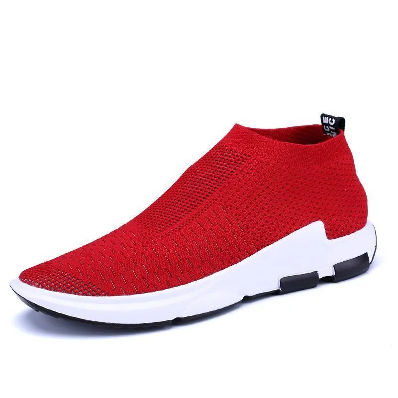 Men's Casual Flying Woven Shoes