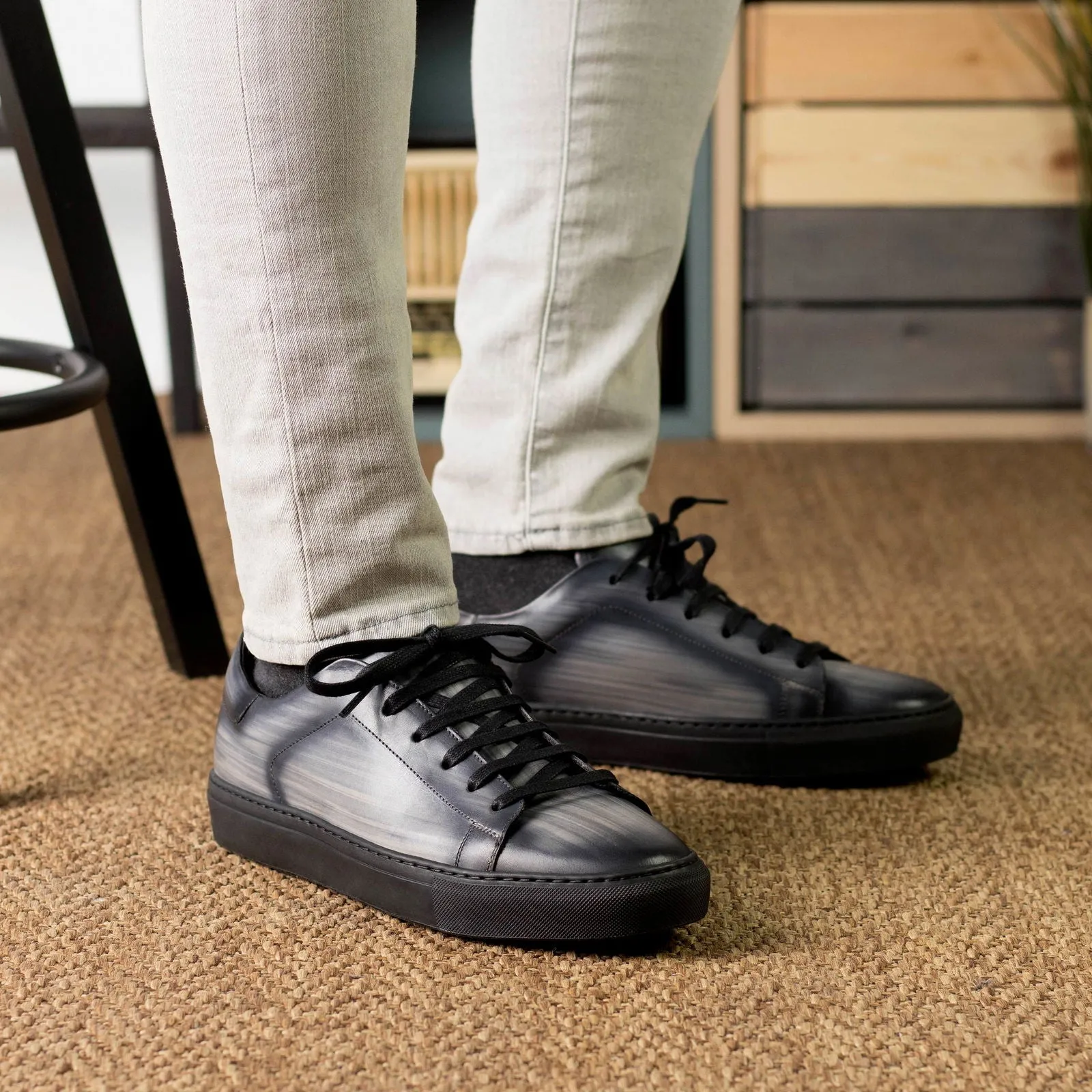 Men's Trainers Patina Grey 5588