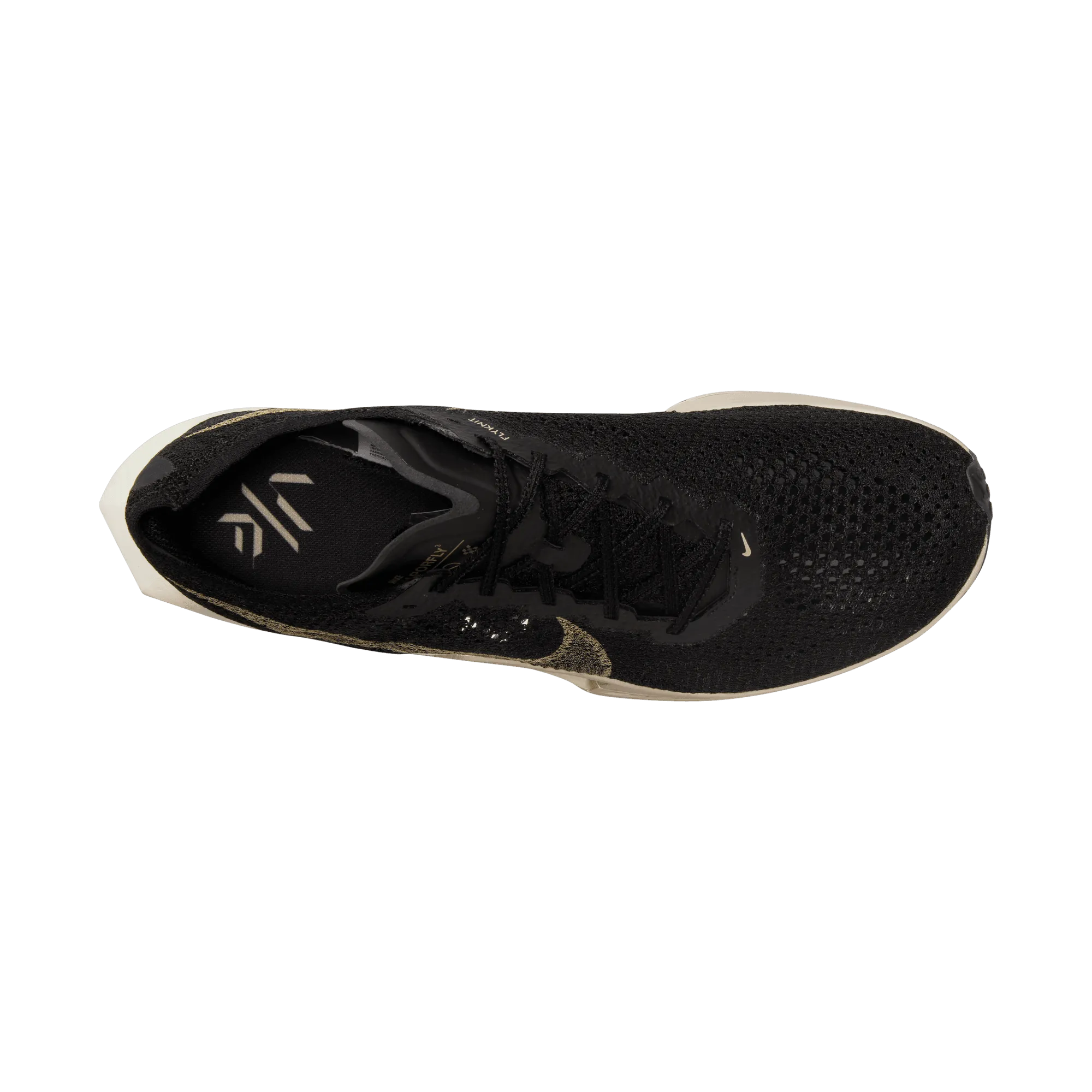 Men’s ZoomX Vaporfly 3 (001 - Black/Metallic Gold-Black-Oatmeal)