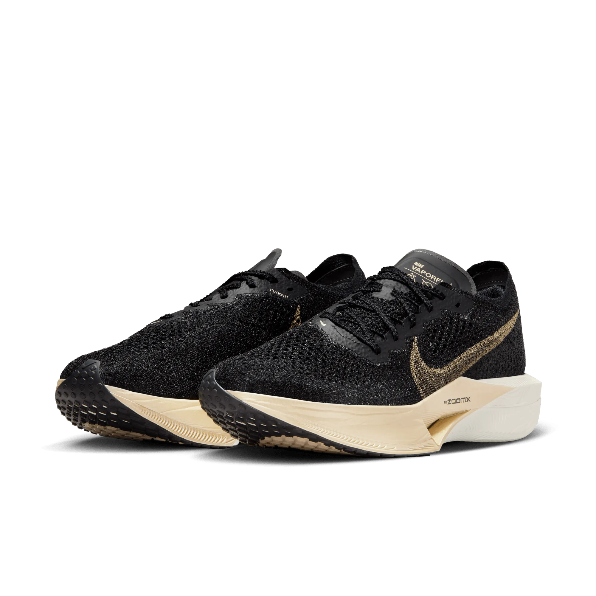 Men’s ZoomX Vaporfly 3 (001 - Black/Metallic Gold-Black-Oatmeal)
