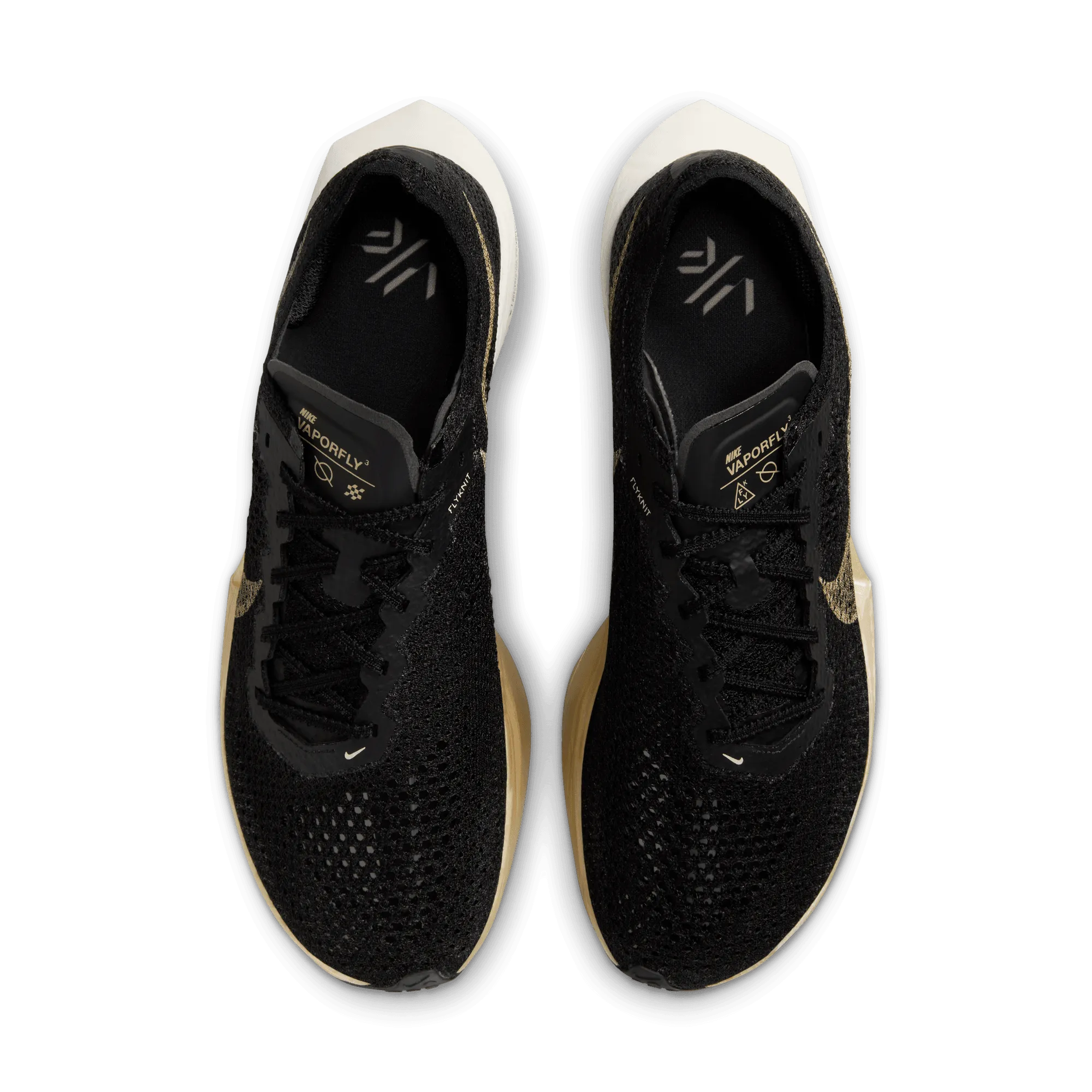 Men’s ZoomX Vaporfly 3 (001 - Black/Metallic Gold-Black-Oatmeal)