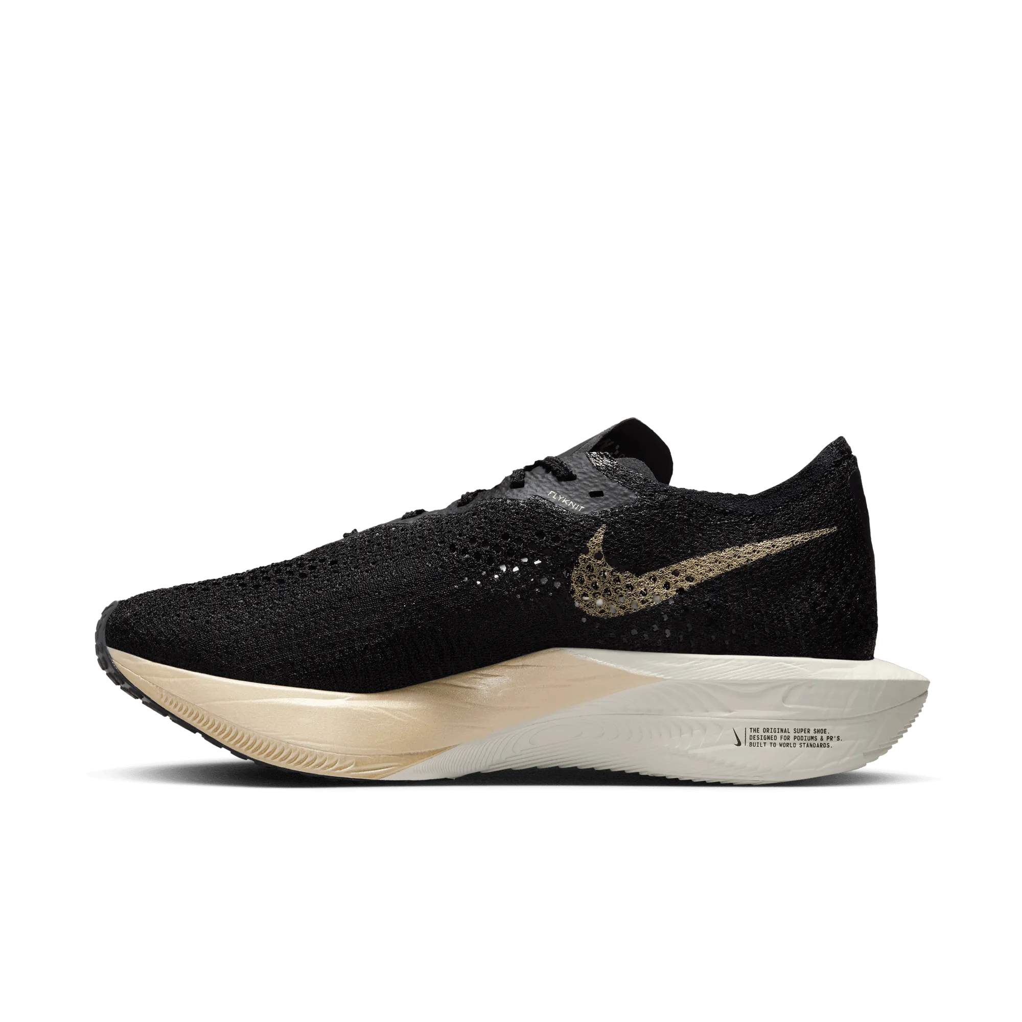 Men’s ZoomX Vaporfly 3 (001 - Black/Metallic Gold-Black-Oatmeal)