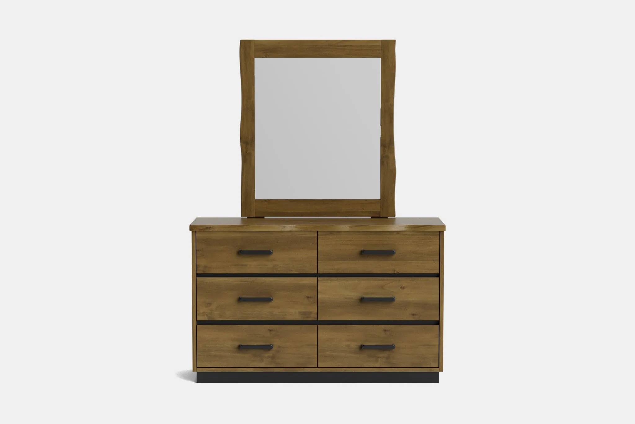 Neo 6 Drawer Dresser & Mirror