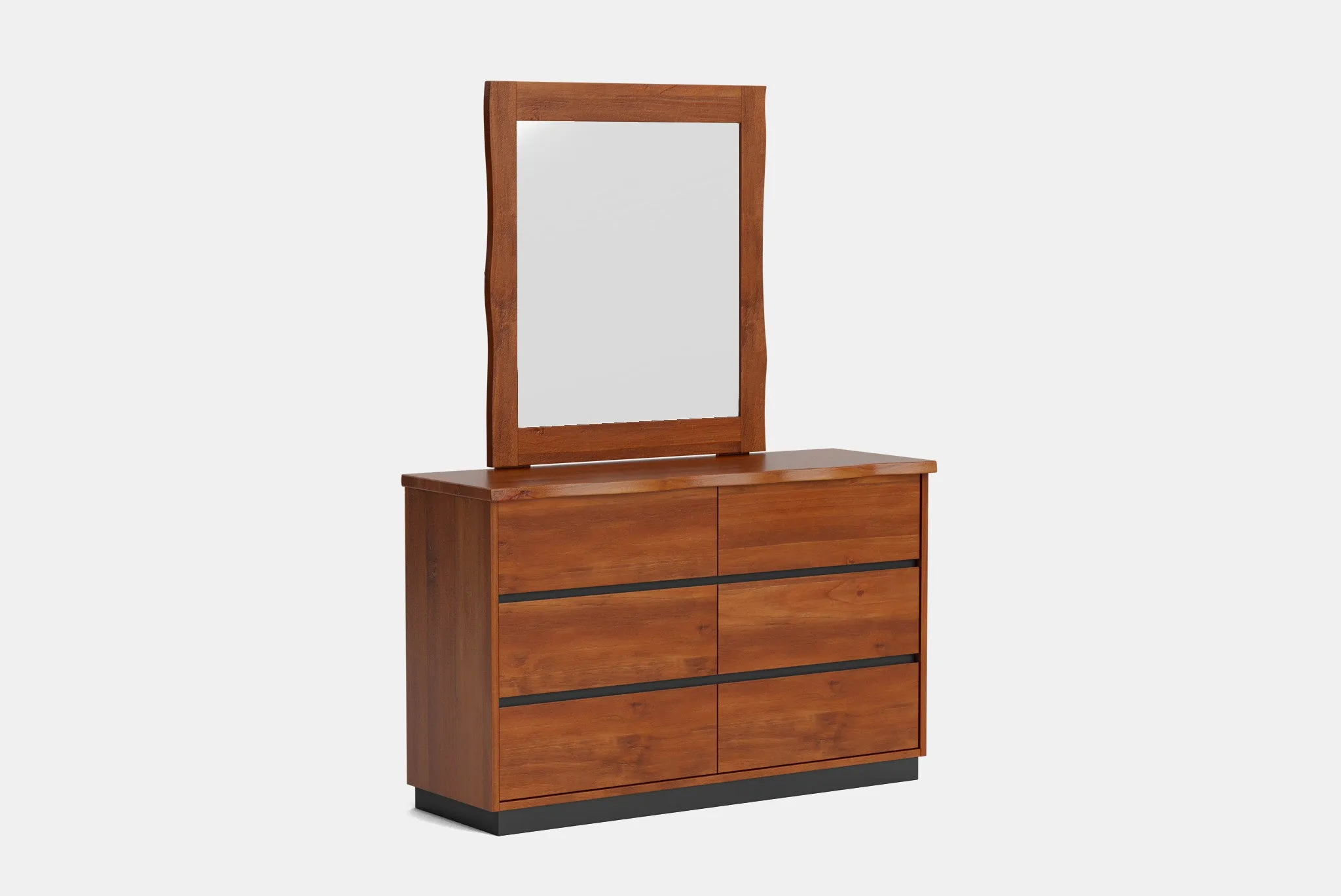 Neo 6 Drawer Dresser & Mirror