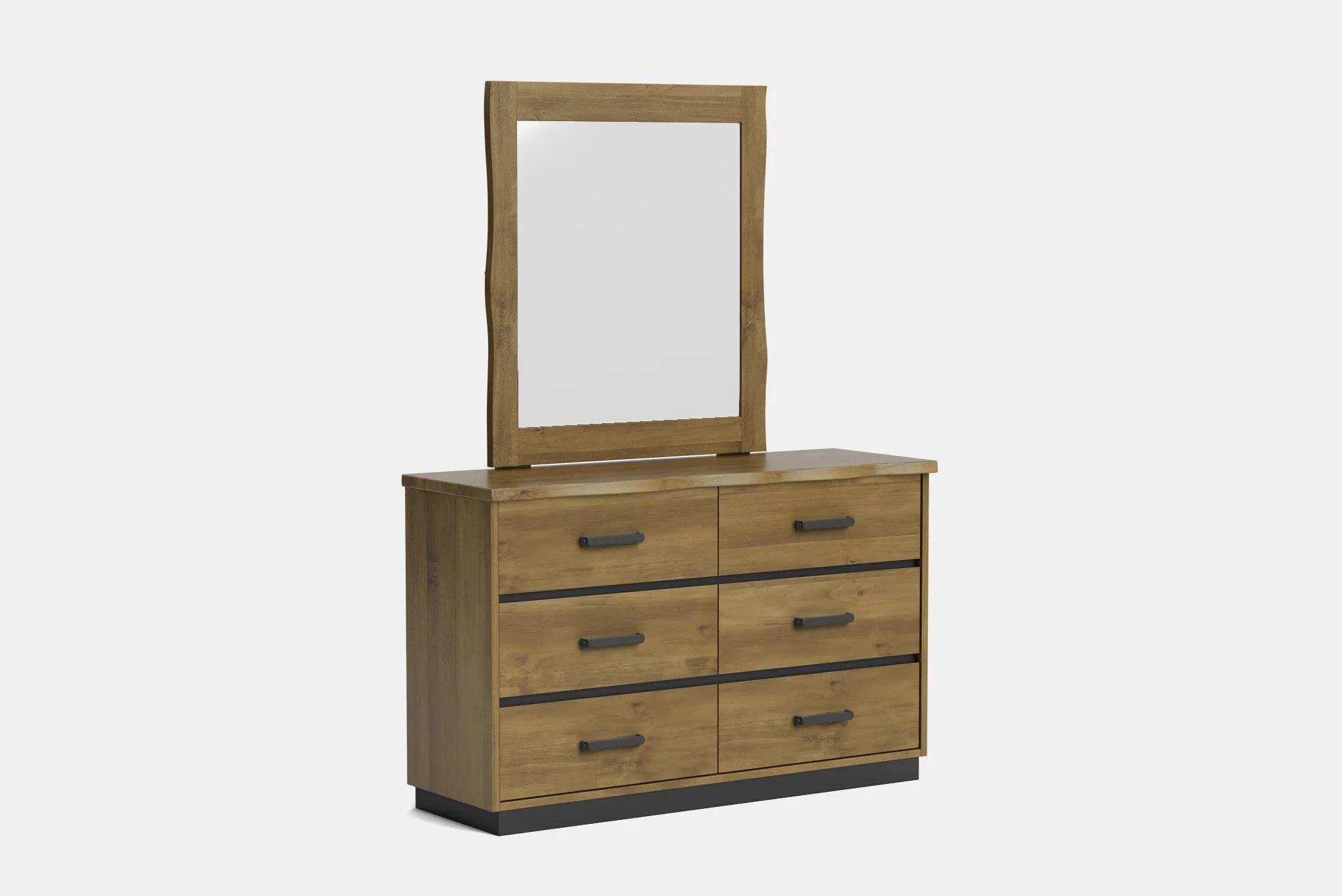Neo 6 Drawer Dresser & Mirror