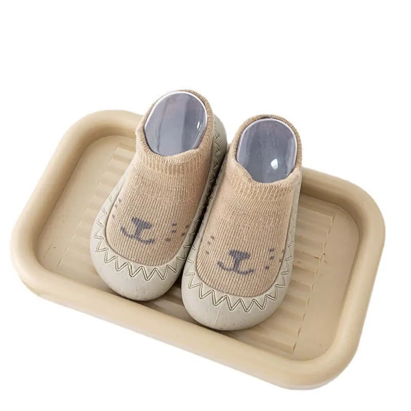 OleOle Cute Cartoon Newborn Toddler First Walker Socks Mesh Shoes for Boys and Girls (0 - 4 yrs)