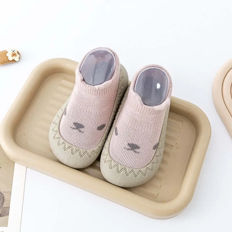 OleOle Cute Cartoon Newborn Toddler First Walker Socks Mesh Shoes for Boys and Girls (0 - 4 yrs)