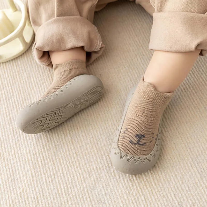 OleOle Cute Cartoon Newborn Toddler First Walker Socks Mesh Shoes for Boys and Girls (0 - 4 yrs)