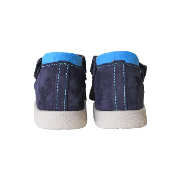 orthopedic boy sandals: T77: color blue